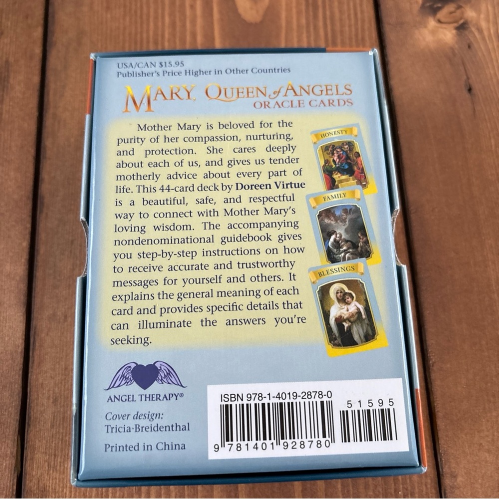 Doreen Virtue Mary, Queen of Angels Oracle Cards - Picture 2 of 4